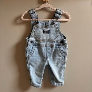 OshKosh B'gosh Kids' Light Blue Baby Overalls Size 3m